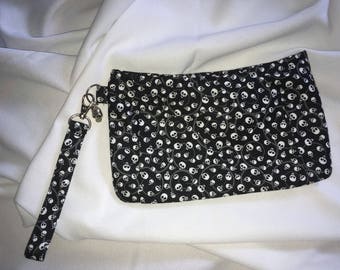 Charmed Skull Wristlet