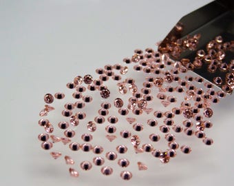 Morganite Round Brilliant Cut SIZE CHOICE Loose Stones High Quality Gemstones