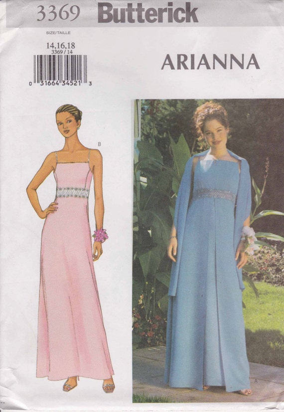 Formal Dress Pattern Prom Dress Evening Gown Pattern Long Dress Size ... Formal Dress Pattern Prom Dress Evening Gown Pattern Long Dress Size ...