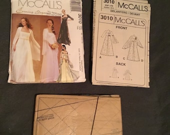 McCalls Bridal Gown, Bridesmaid gown 3010