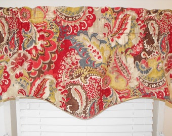 Window valance and curtains, window curtains, window valances, window curtains, curtains,red valance, Red curtains,Bedding, Bedskirts, drape