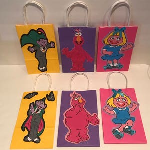 Sesame Street Goodie Bags ***please read description on how to order
