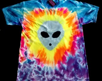 UFO Experience Alien Tie Dye