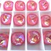 4 Ultra Pink Coral AB Swarovski Crystal Square Cushion Cut Stone 4470 12mm