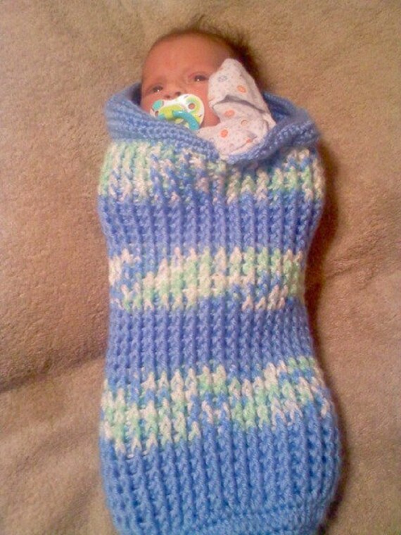 Download Baby Ribbed Cocoon Crochet Pattern PDF 581