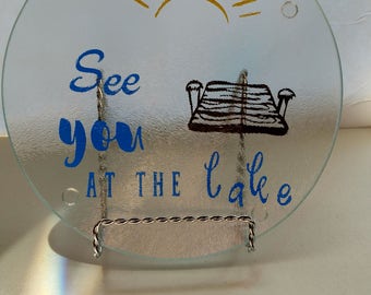 Trivet or Cutting Board - See You at the Lake