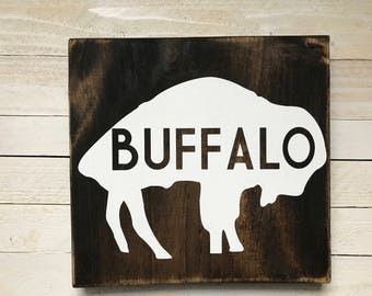 Buffalo bills sign | Etsy