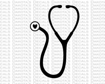 Download Stethoscope svg | Etsy