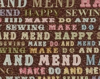 Cotton Fabric Quilting Make and Mend