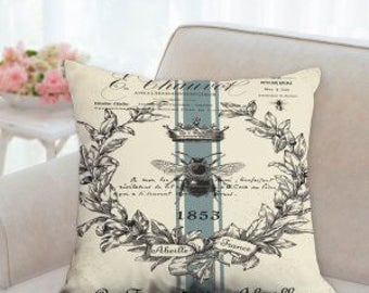French Country Queen Bee Pillow