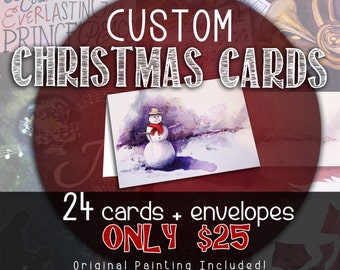 Custom Christmas Cards - (Painting or Graphic Design)
