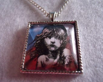 Theater Les Miserables glass pendant