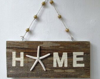Driftwood HOME Driftwood Art with seastar peacelovedriftwood