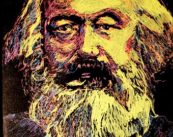 Resultado de imagem para marx pintura