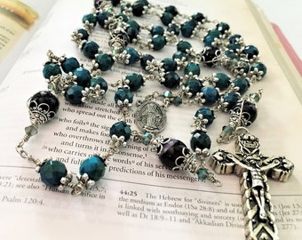 Chrysocolla Unbreakable Rosary