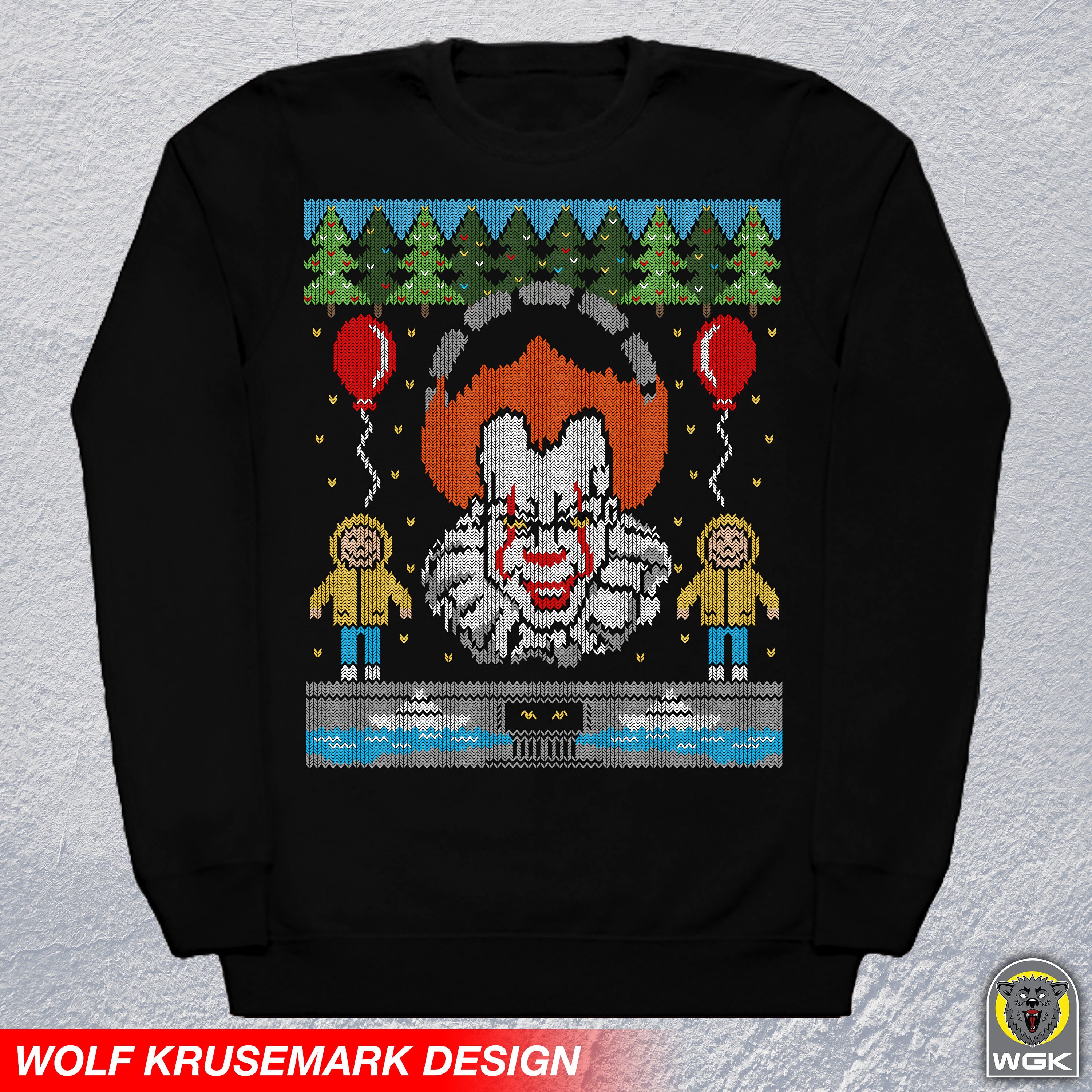 IT UGLY CHRISTMAS sweater/Pennywise Ugly Christmas