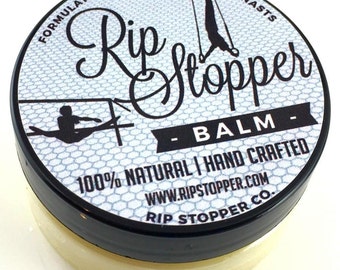 Rip Stopper Hand Blister Balm-Gymnastics, CrossFit | Hand Care Repair Skin Rips & Prevent Blisters | 100% Natural | Climbers, Weightlifters