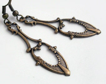 Bronze Beauties - Dangle Earrings