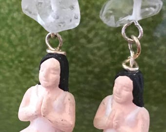 Yoga Pierced Earrings