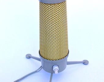 Space age rocket atomic lamp