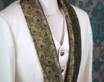 Silk Brocade Tuxedos----1909 Bespoke