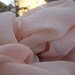 Silk Chiffon Fabric Madder Dye Pink Fabric Natural Dye Silk Chiffon Silk Pink Hand Dyed Silk Lightweight Pink Silk 40" x 60" Naturally Dyed