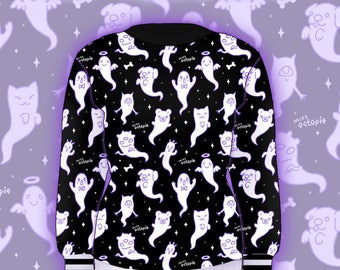Black "Lil' Ghosties" Sweater