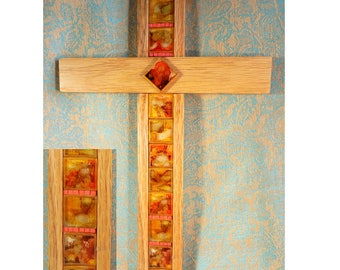 SunriseMesaDesigns Hanging Wooden Cross