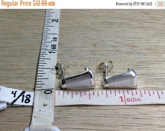 10%OFF3DAYSALE Vintage 925 Sterling Silver 3.9g Earrings Mother Of Pearl Used