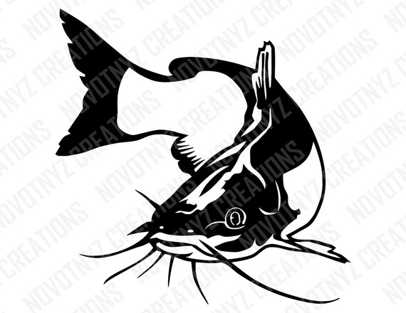 Download Catfish SVG Fish SVG Fishing SVG
