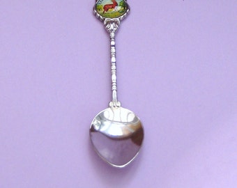 Collectible silver plated spoon - Exmoor