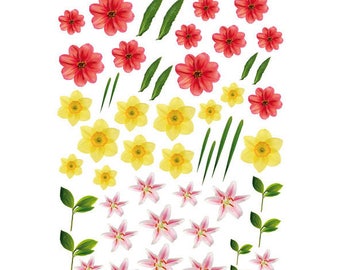 Shapeforming Mini flowers cutting - A4 SLSH21