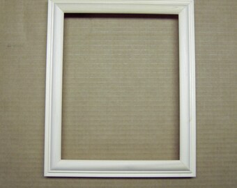 8 x 10 Unfinished Poplar Picture Frame Deep Profile