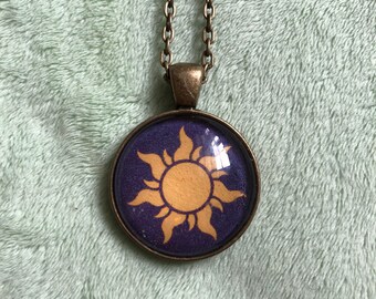 Sun Necklace Pendant