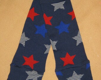 Leg warmer, Infant, Newborn -Red, Navy and Grey Star warmers- infant leg warmer, newborn leg warmer, baby girl leg warmer, baby leg warmer