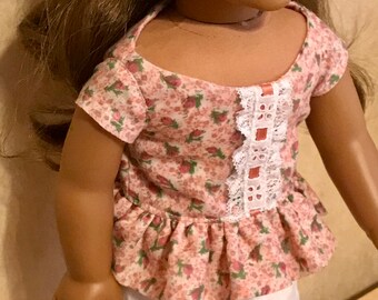 RUFFLED TOP for Summer