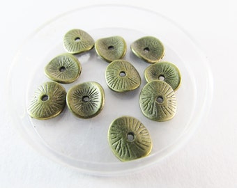 D-00510 - 15 Disk beads spacer 9,5mm