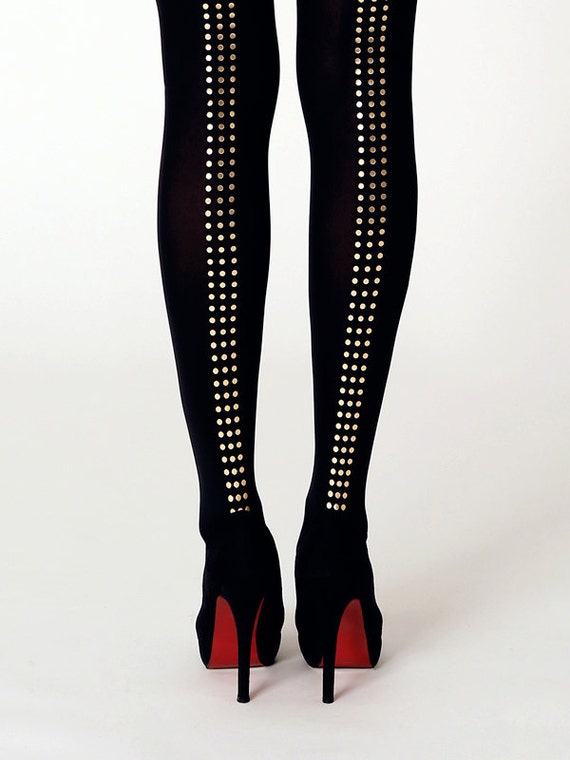 nike dots tights ladies