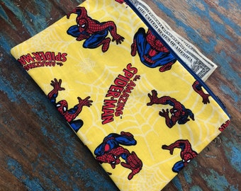 medium zipper pouch Spiderman