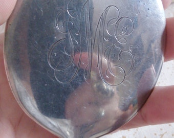 REDUCED Sterling Mirror by Saart Brothers for the Princess in Your Life