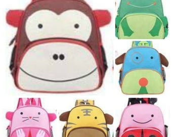 Personalized/ Toddler Pre K animal backpack