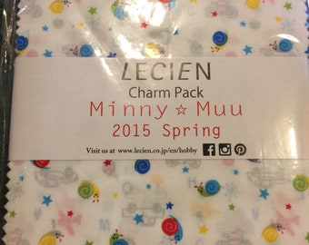 Minny Muu charm pack, by Lecien
