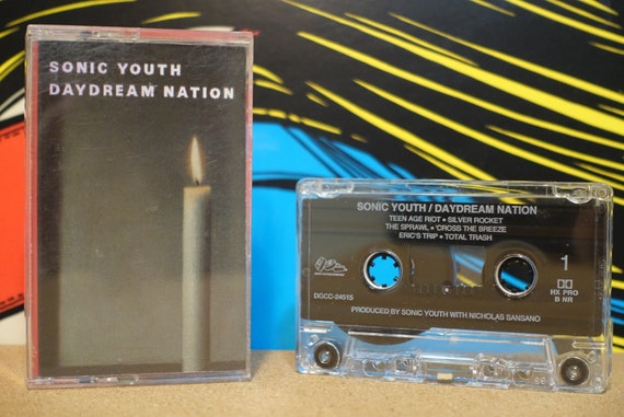 Daydream Nation by Sonic Youth Vintage Cassette Tape