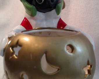 Marvin the Martian Christmas Candle Holder