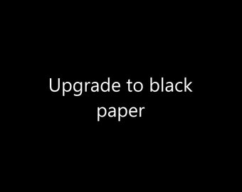 Upgrade your photo album to black paper