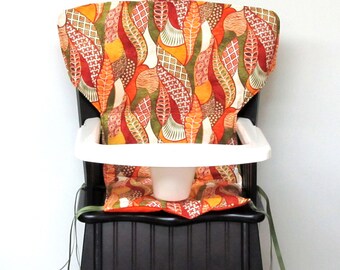 Eddie Bauer Newport or safety 1st wooden highchair cover, chair replacement pad, baby feeding chair pad, nursery, kids furniture, fun jungle