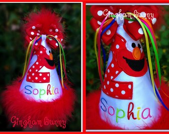 Custom Lisitng for adouglas241, Custom Colors Elmo Hat