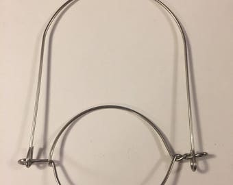 Mason Jar Wire Hanger, 3 Wire Handles, Regular Mouth, Wide Mouth Jar Hangers