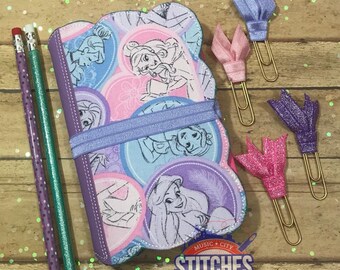 Pastel Disney Princess Notebook Cover