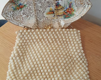 Retro Vintage Ladies Beaded handbag